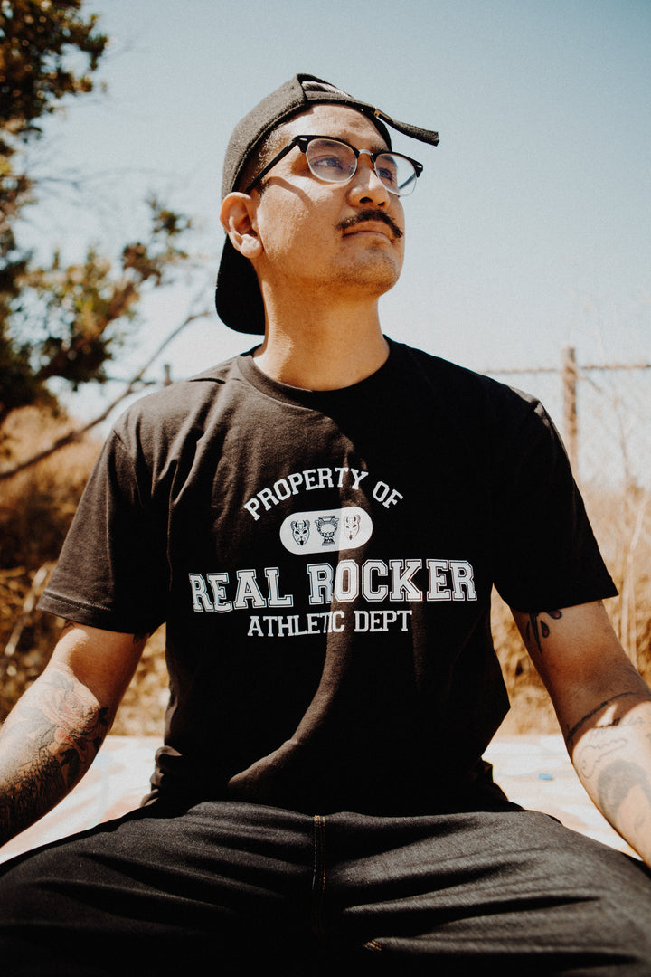 Real Rocker U Athletic Tee (Black)