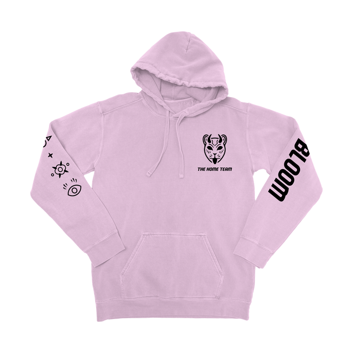 Slow Bloom Pink Hoodie